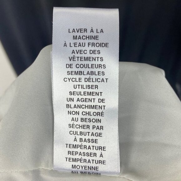 NEW Donna Morgan Black Midi Dress Short Sleeves Size 14 Pleated Skirt Minimalist - Picture 8 of 11